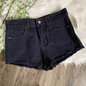NEW | Brandy Melville | Button Fly Cut Off Shorts